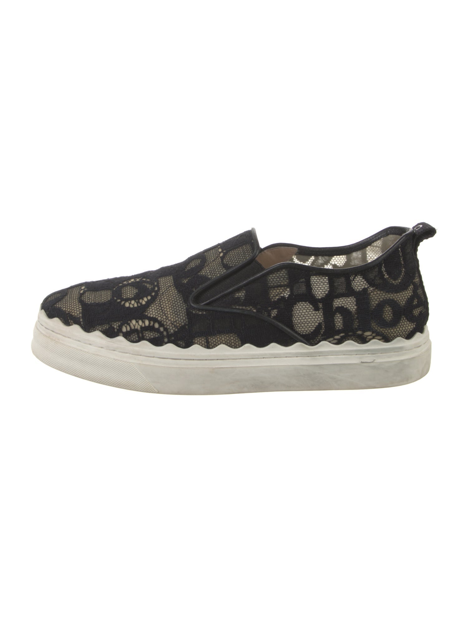 Chloé Lace Printed Sneakers