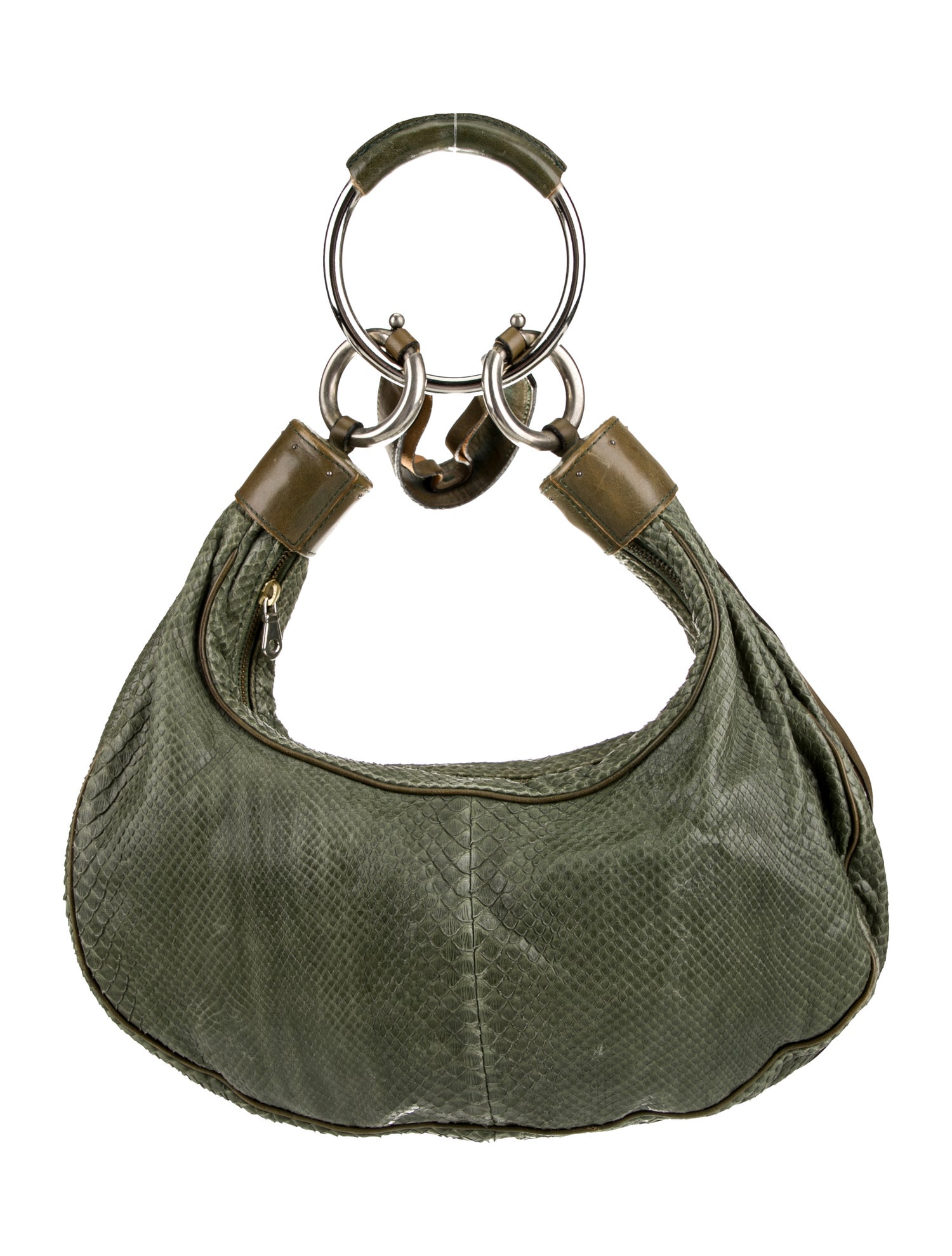 Chloé Snakeskin Top Handle Bag