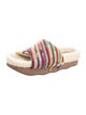 Chloé Printed Scalloped Accent Espadrilles