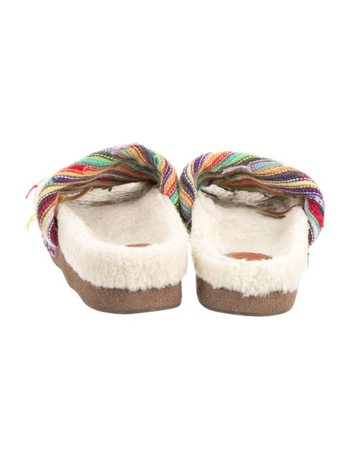 Chloé Printed Scalloped Accent Espadrilles