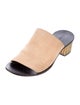 Chloé Suede Slides