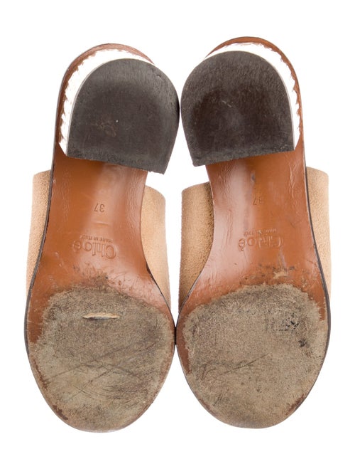 Chloé Suede Slides