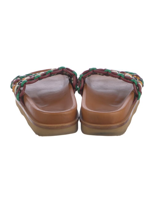 Chloé Leather Printed Slides