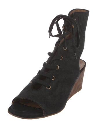 Chloé Canvas Gladiator Sandals