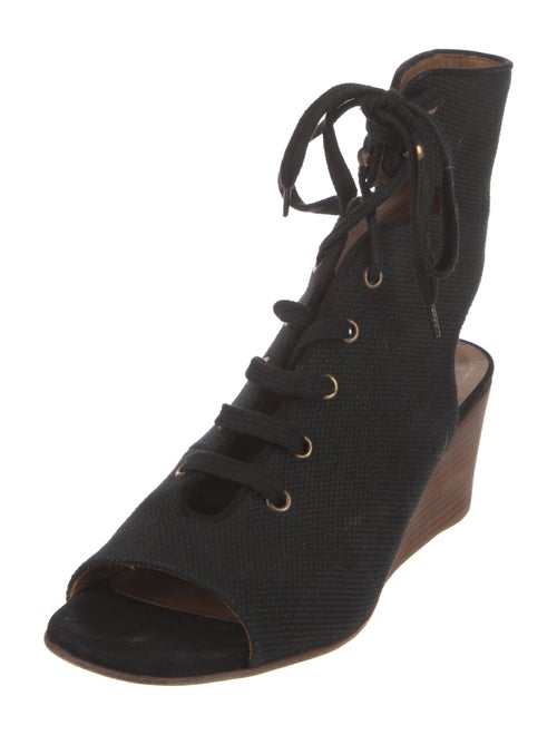 Chloé Canvas Gladiator Sandals