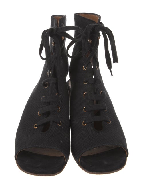 Chloé Canvas Gladiator Sandals