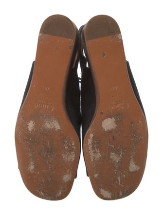 Chloé Canvas Gladiator Sandals