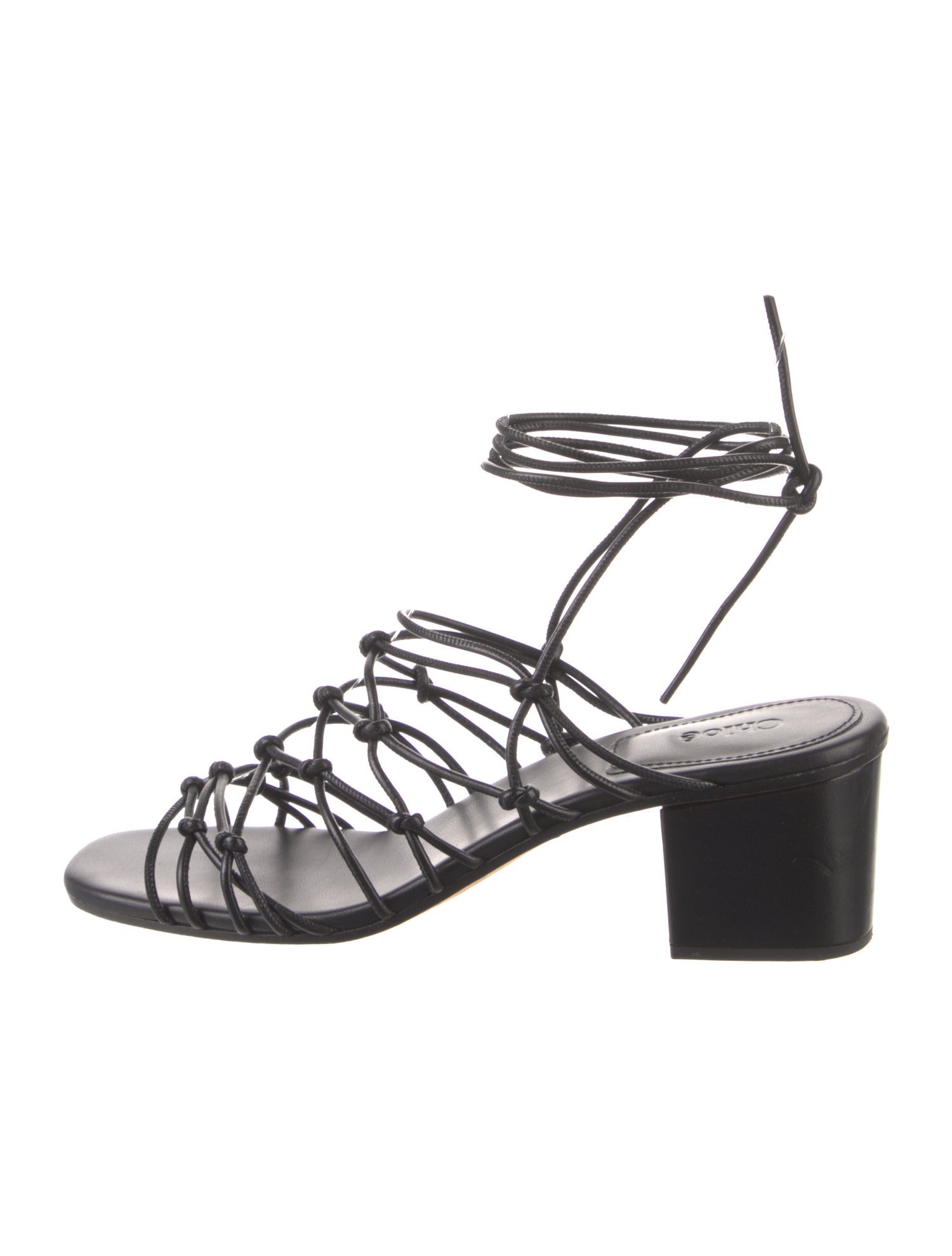 Chloé Leather Gladiator Sandals