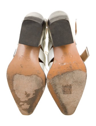 Chloé Leather Cutout Accent Lace-Up Boots