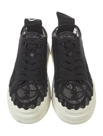 Chloé Lace Printed Sneakers