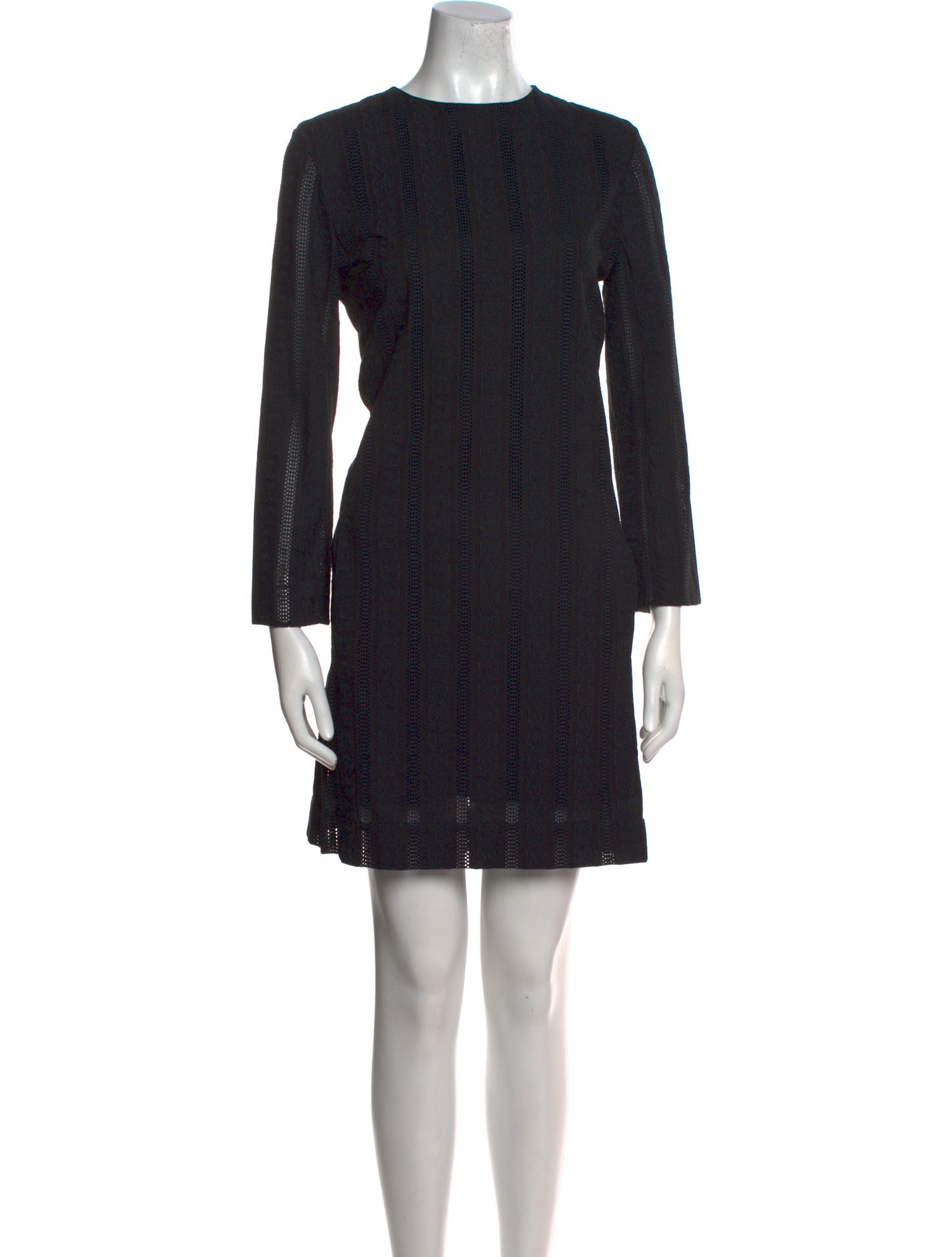 Batsheva Printed Mini Dress - Black Dresses, Clothing