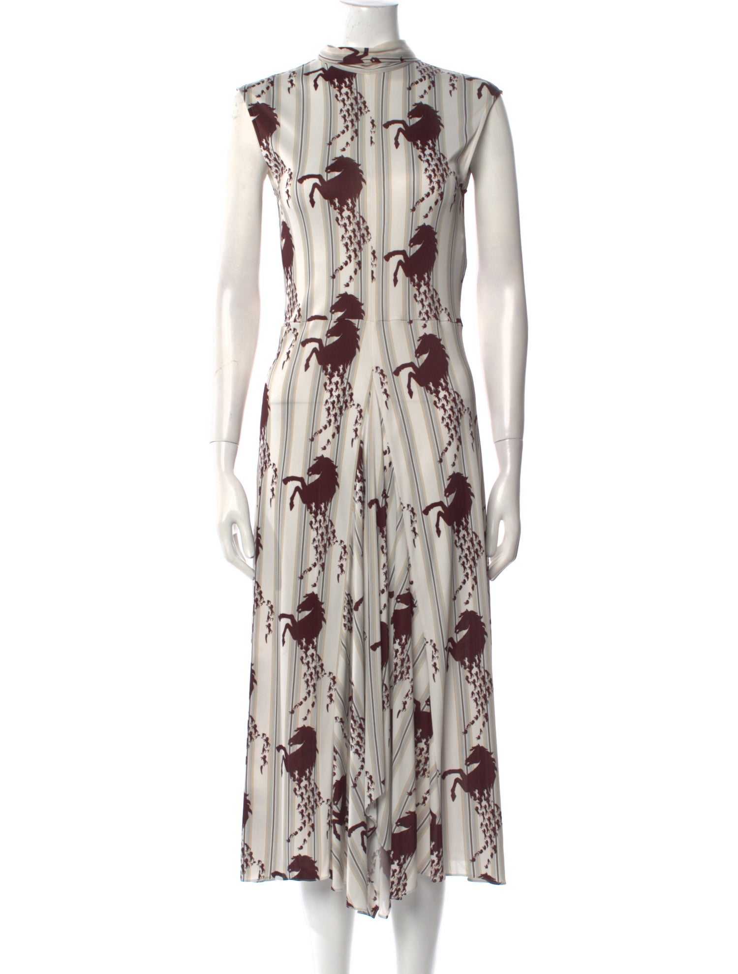 Chloé Printed Long Dress