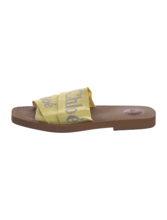 Chloé Canvas Printed Slides