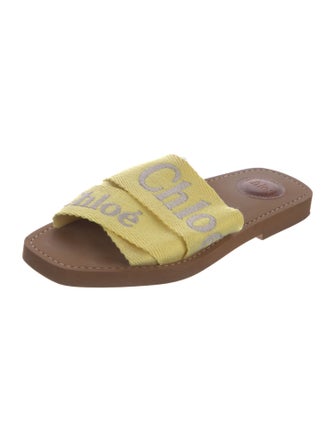 Chloé Canvas Printed Slides