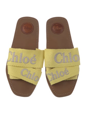 Chloé Canvas Printed Slides