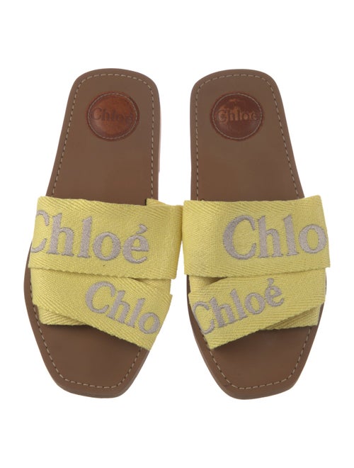 Chloé Canvas Printed Slides
