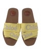 Chloé Canvas Printed Slides