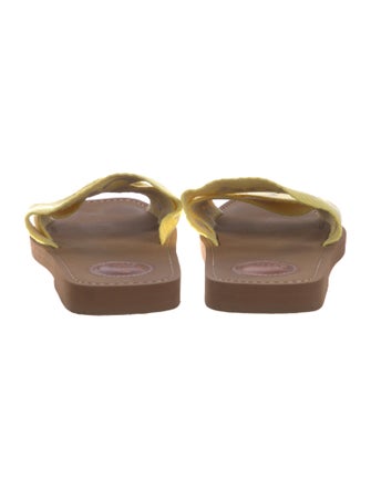 Chloé Canvas Printed Slides