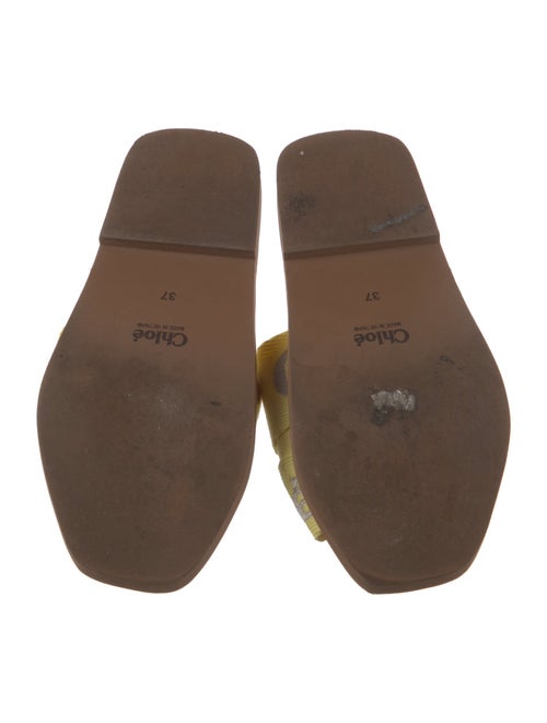 Chloé Canvas Printed Slides