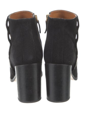 Chloé Suede Printed Boots