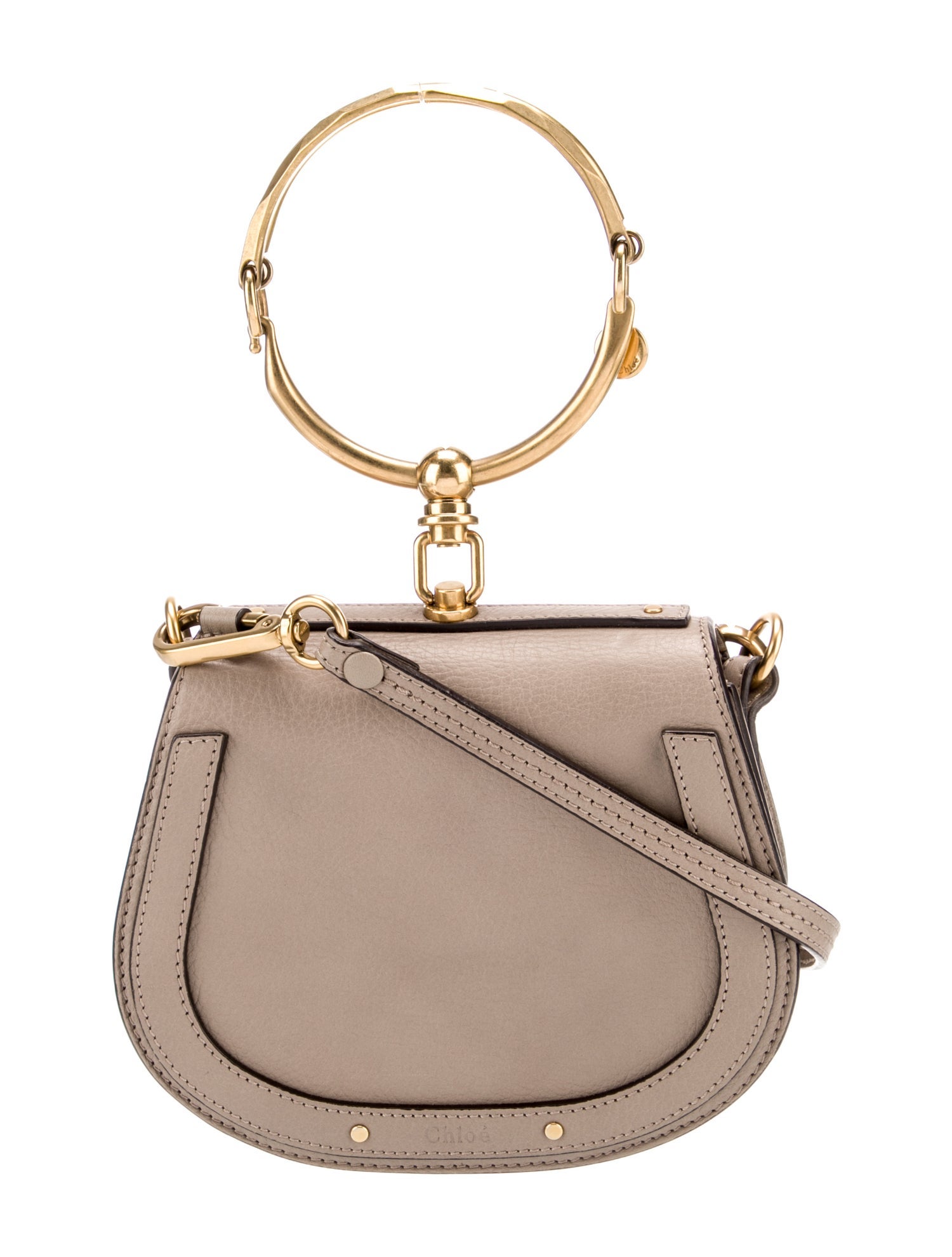 Chloé Leather Top Handle Bag