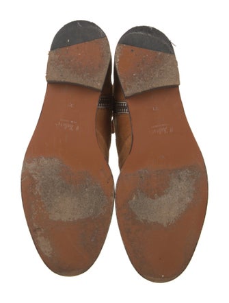 Chloé Suede Combat Boots