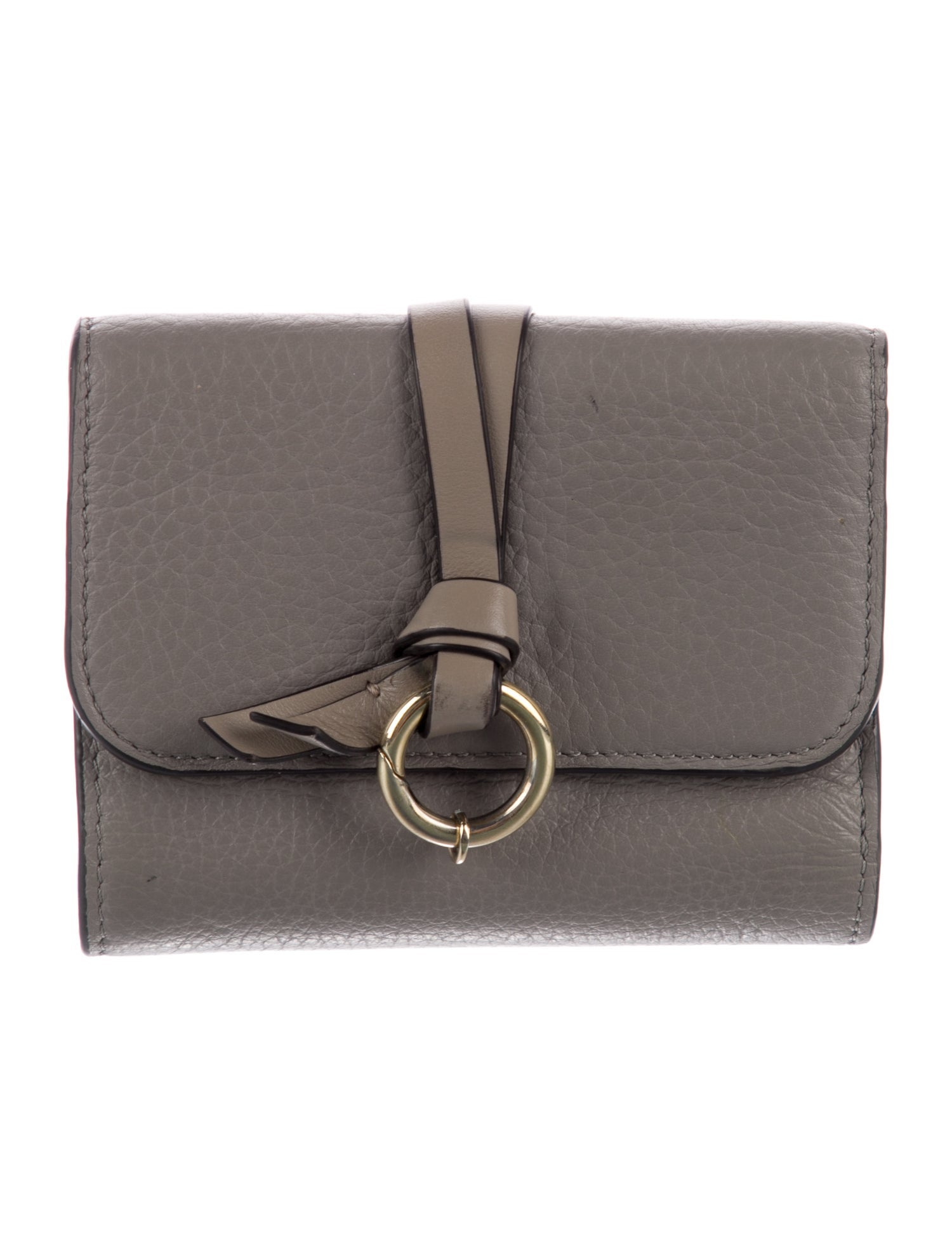 Chloé Leather Compact Wallet