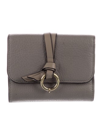 Chloé Leather Compact Wallet