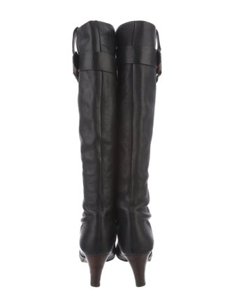 Chloé Leather Riding Boots