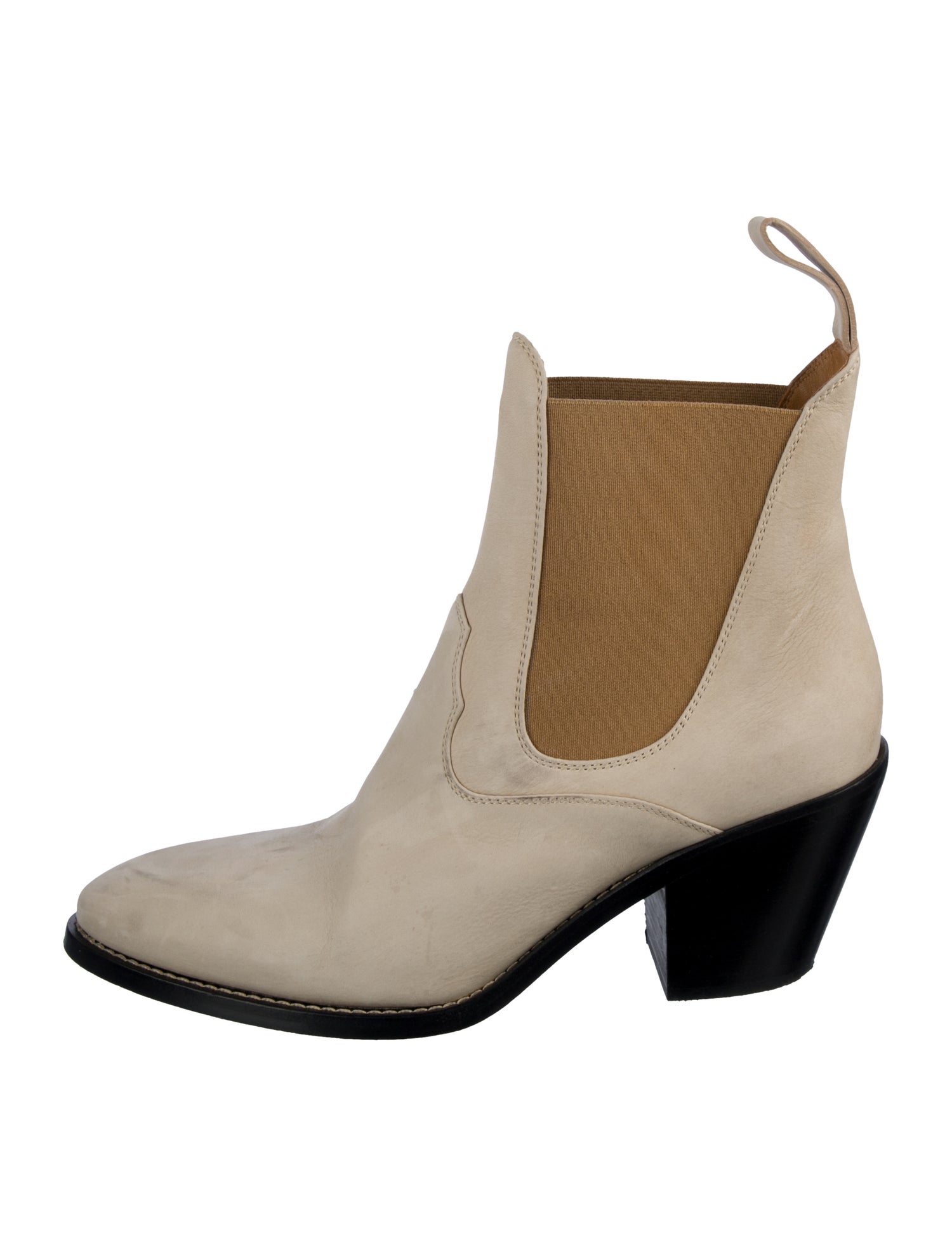 Chloé Suede Chelsea Boots
