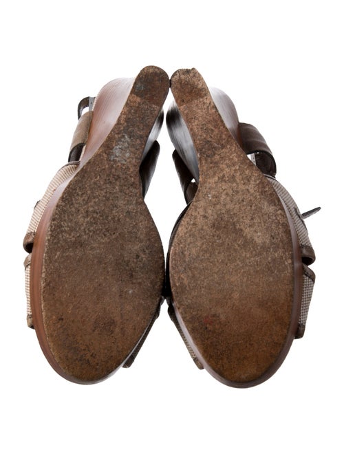 Chloé Canvas Slingback Sandals