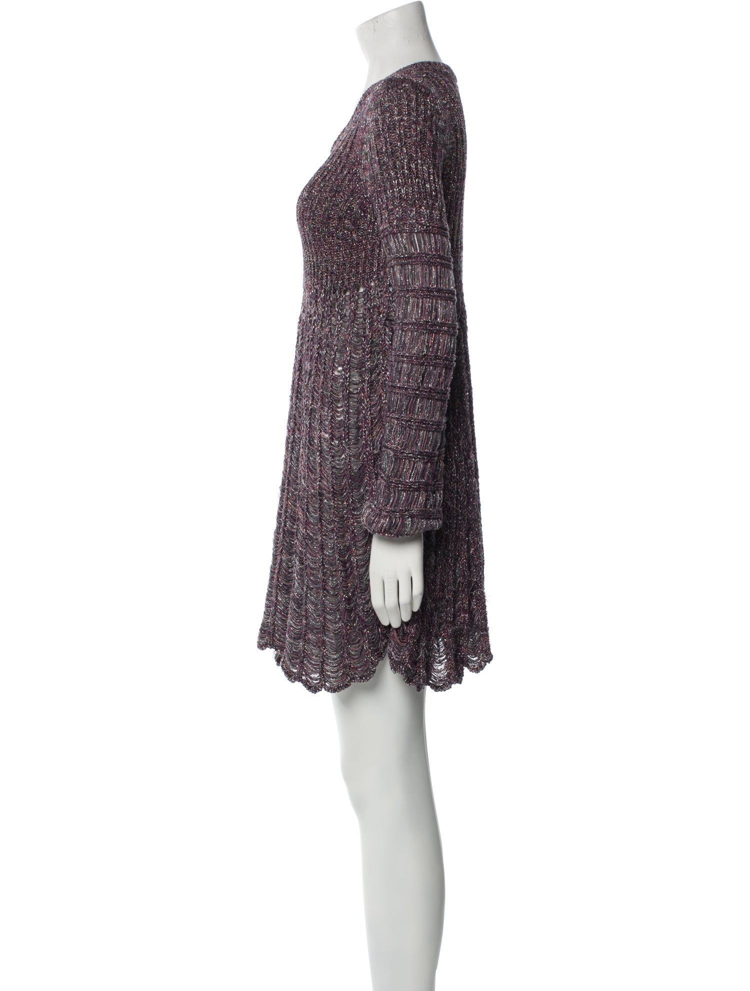 Chloé Silk Scoop Neck Sweater