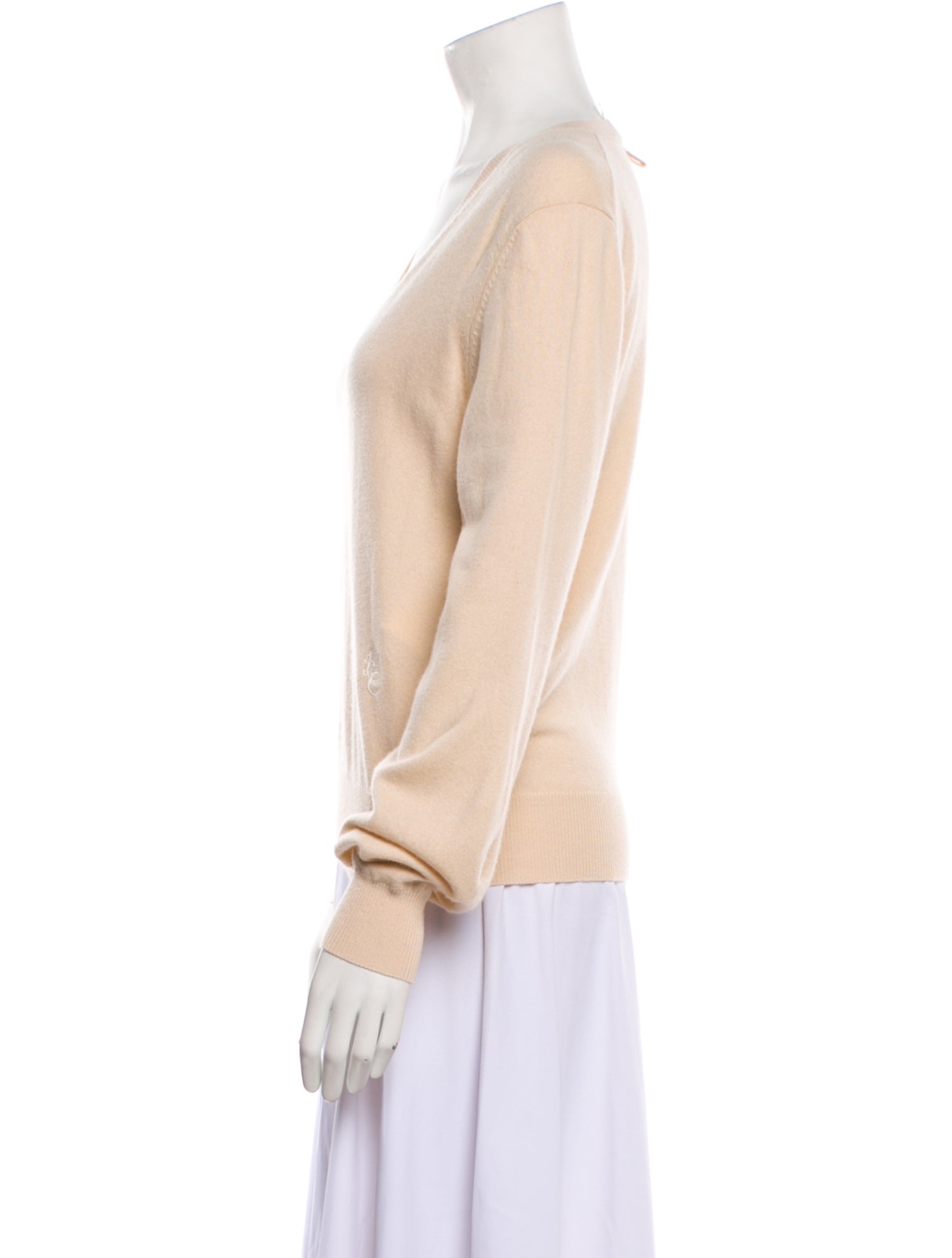 Chloé Cashmere V-Neck Sweater