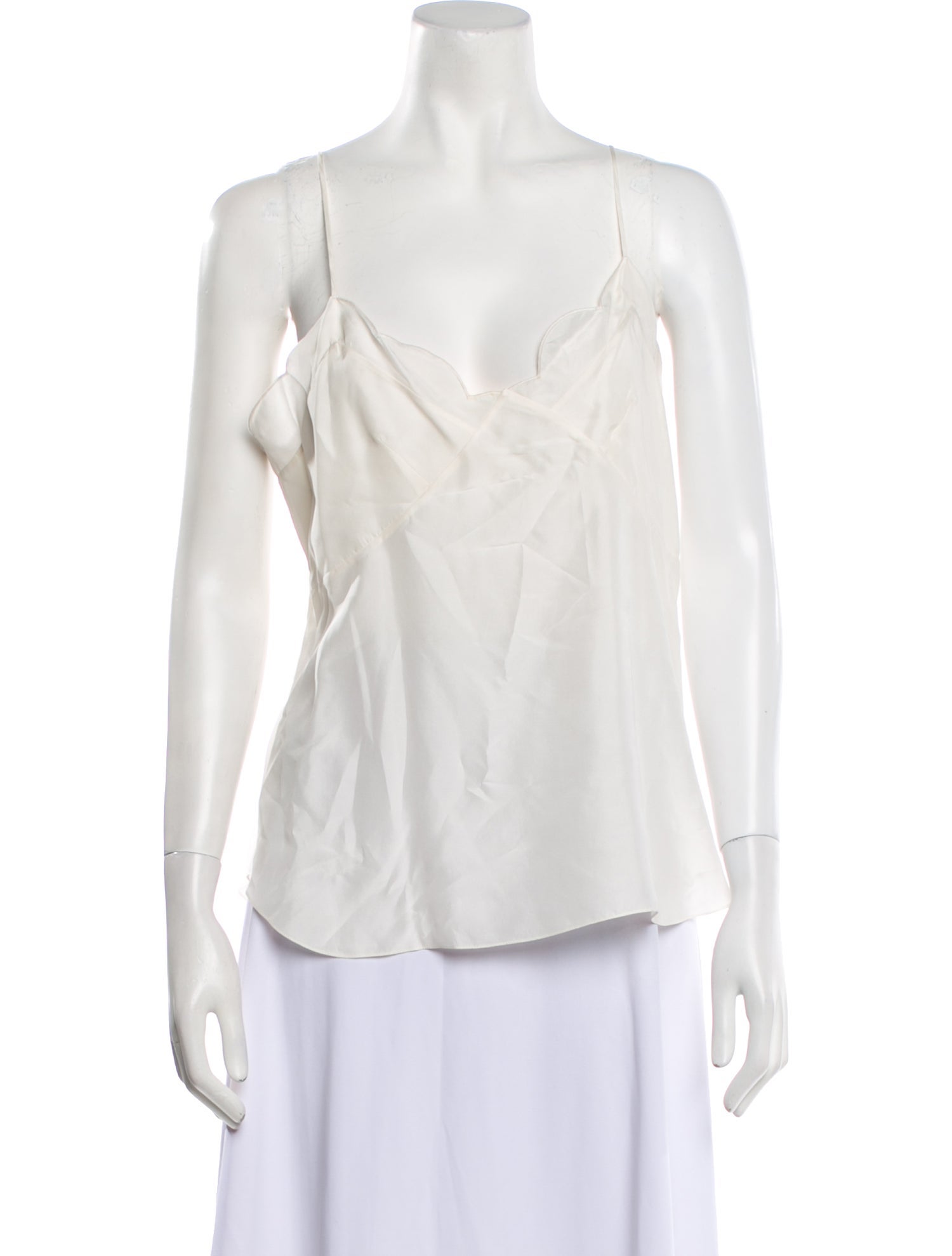 Chloé Silk V-Neck Blouse