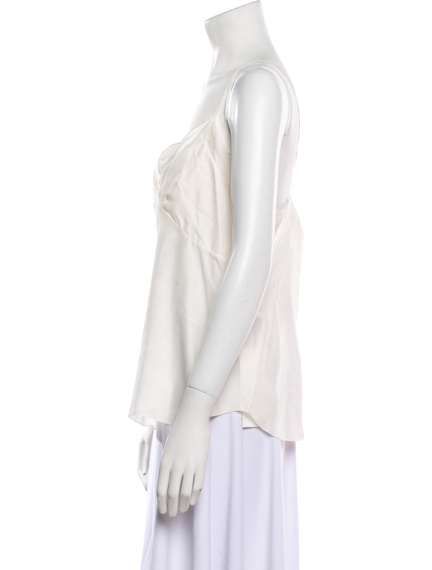 Chloé Silk V-Neck Blouse