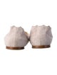 Chloé Suede Scalloped Accent Ballet Flats