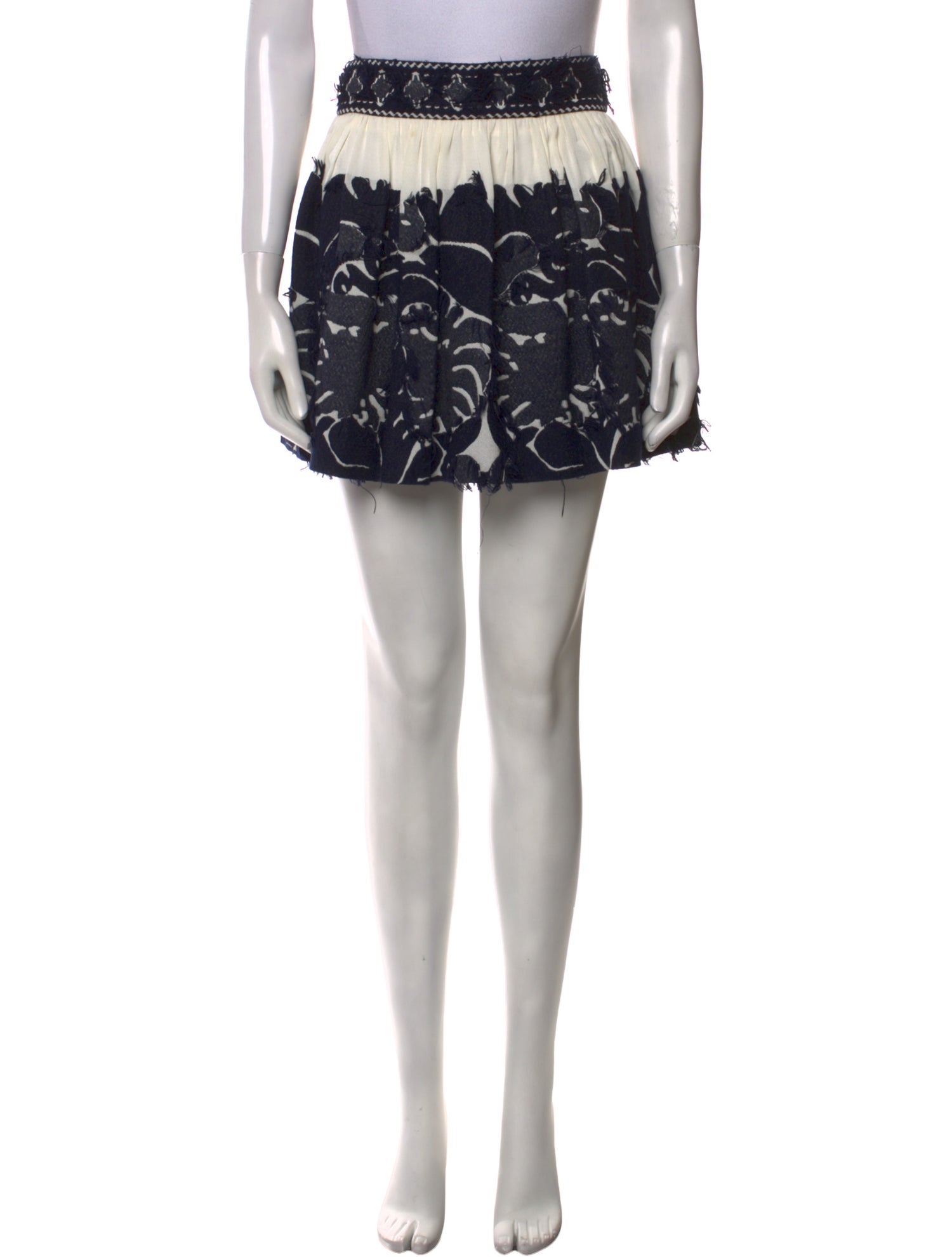 Chloé Printed Mini Skirt w/ Tags
