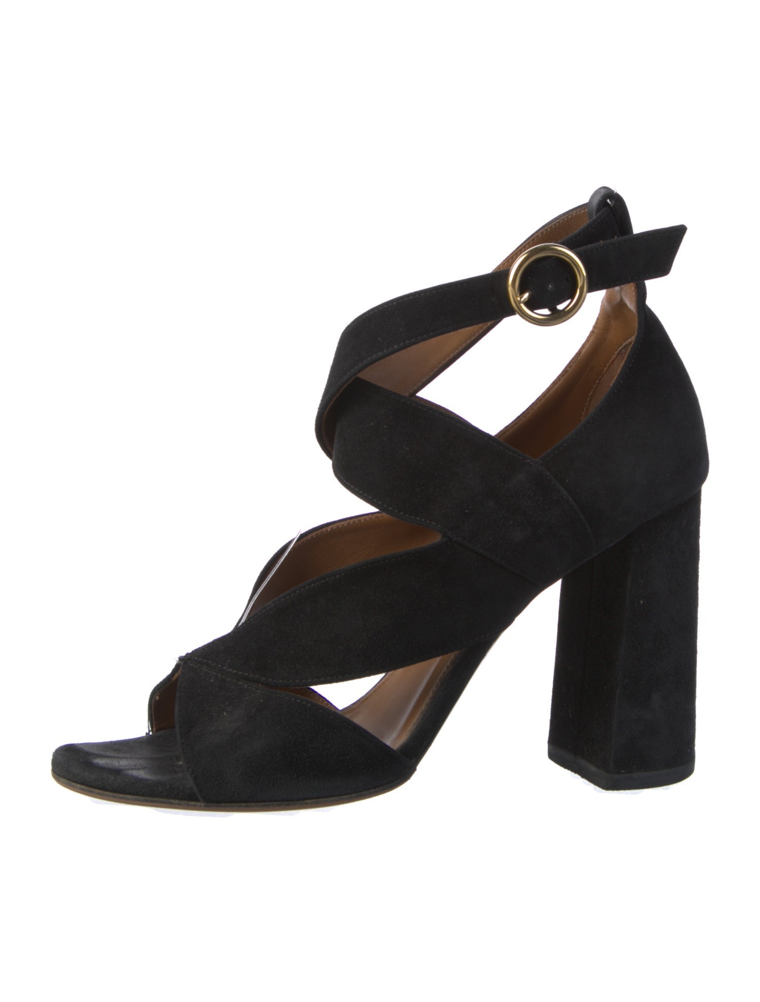 Chloé Suede Slingback Sandals