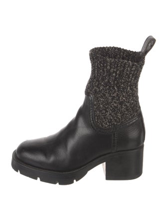 Chloé Leather Sock Boots