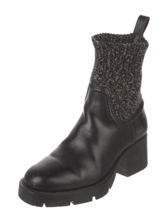Chloé Leather Sock Boots