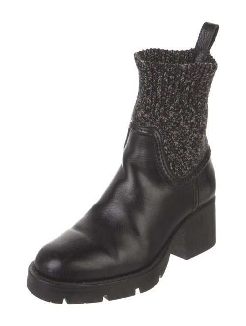 Chloé Leather Sock Boots