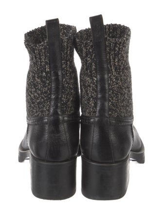 Chloé Leather Sock Boots