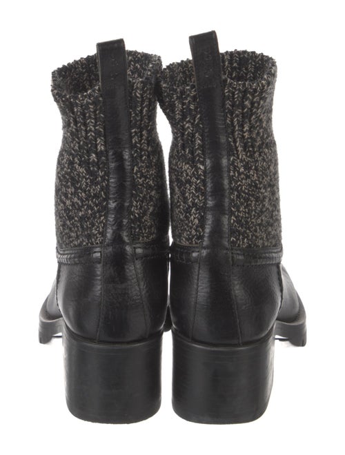 Chloé Leather Sock Boots