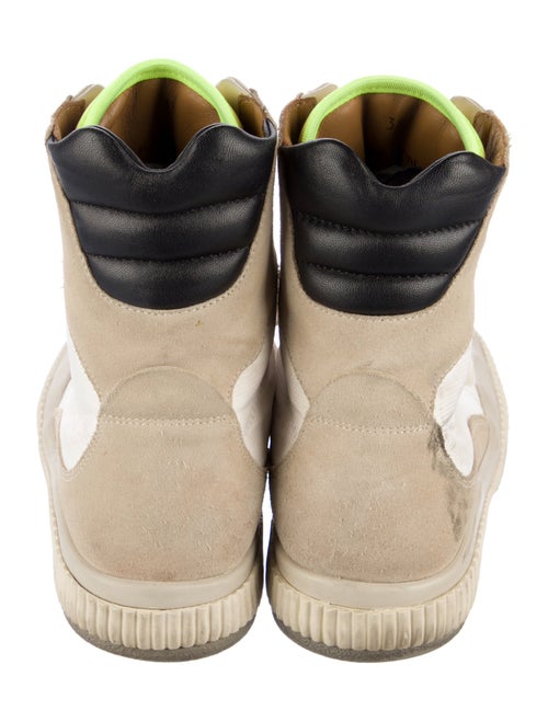 Chloé Nylon Colorblock Pattern Sneakers