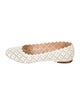 Chloé Leather Lasercut Accents Flats