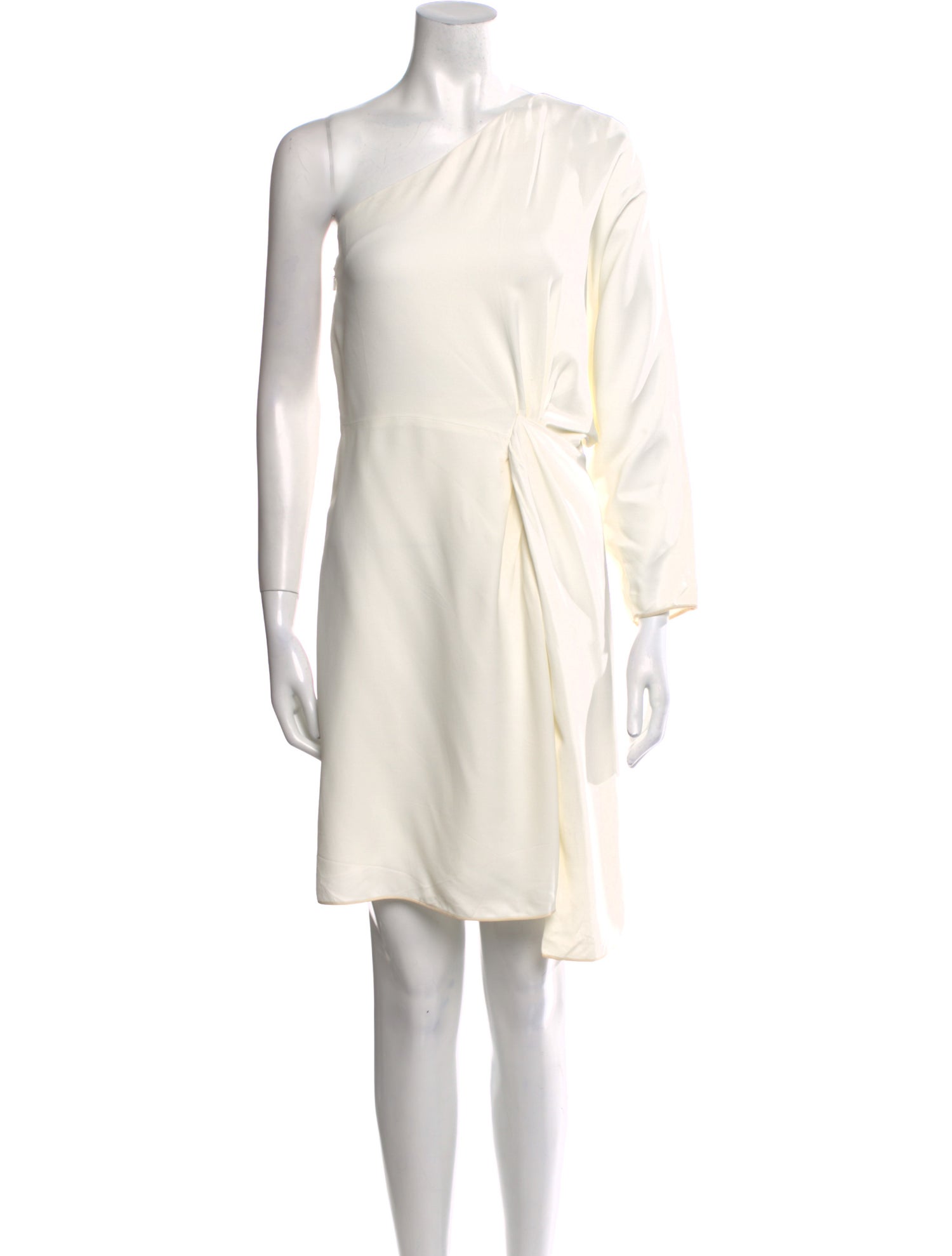 Chloé One-Shoulder Mini Dress