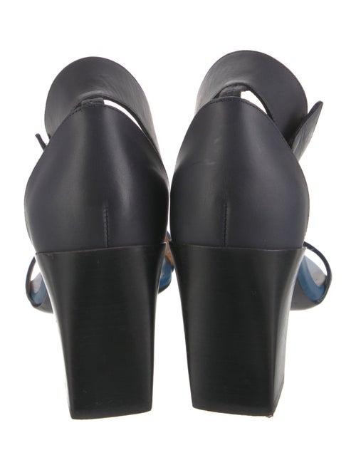 Chloé Leather Colorblock Pattern Sandals