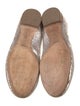 Chloé Leather Scalloped Accent Ballet Flats