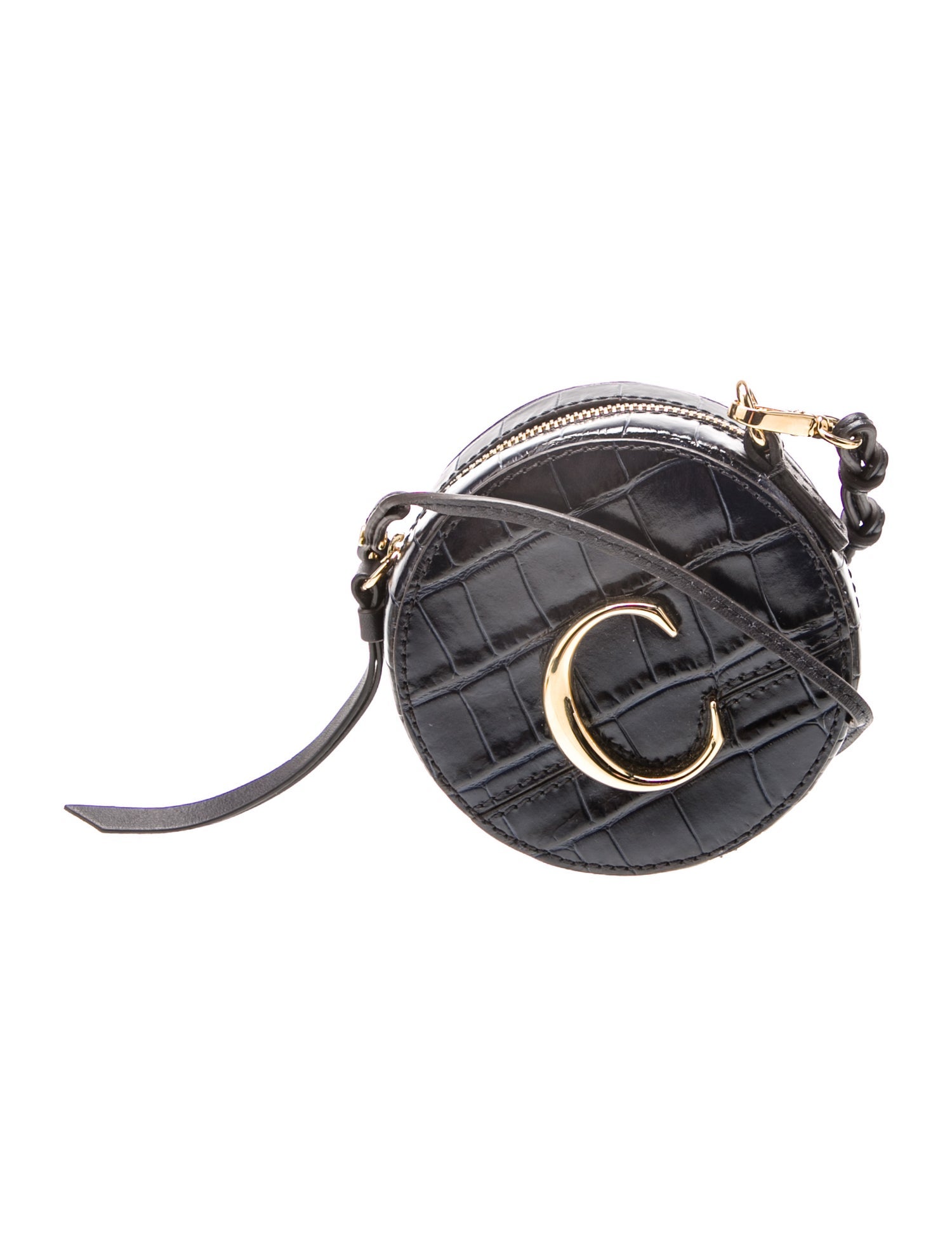 Chloé Embossed Leather Crossbody Bag w/ Tags