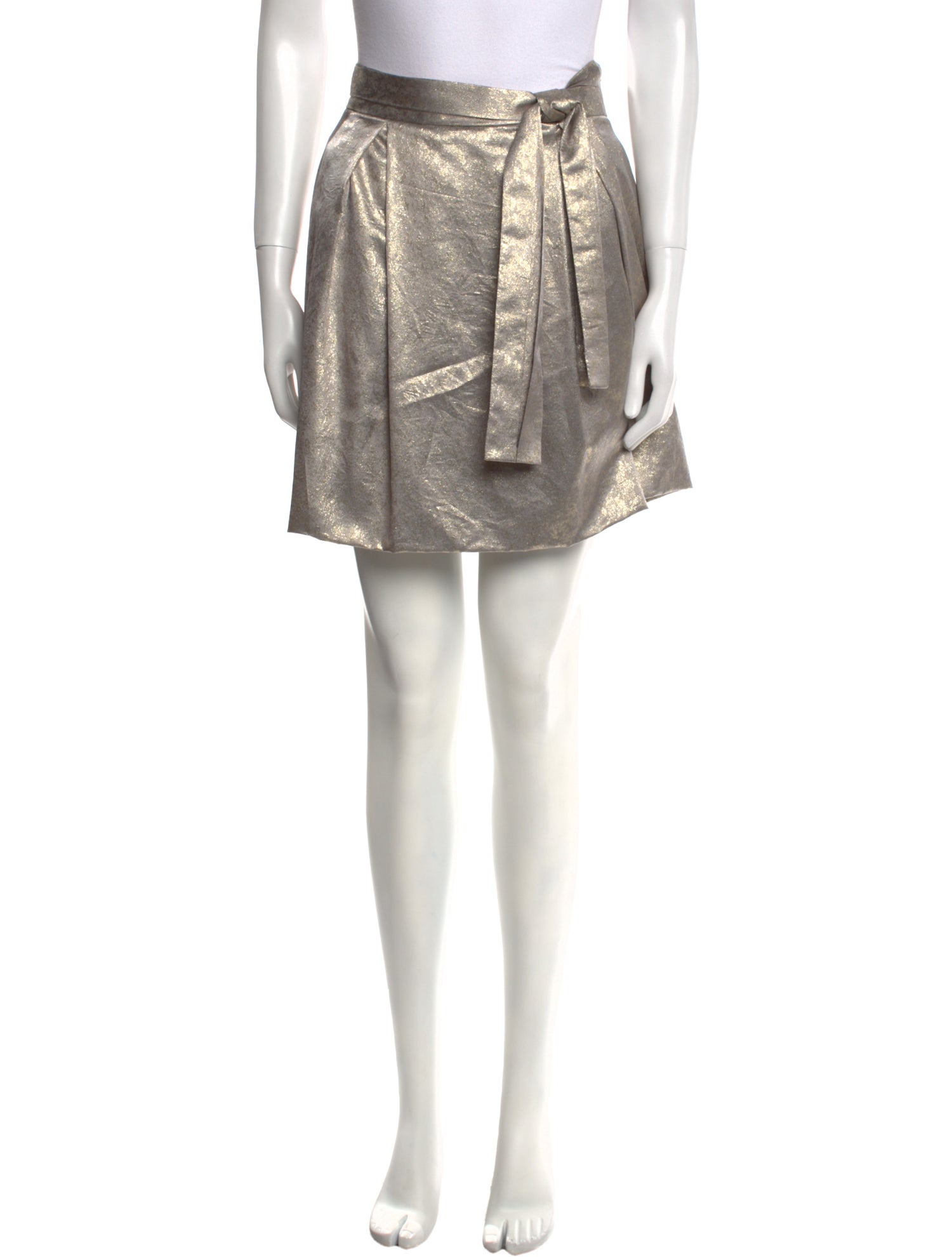 Chloé Silk Mini Skirt